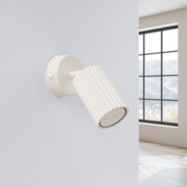 Brilagi - Aplica de perete LED tip spot CRESTO 1xGU10/10W/230V, crem