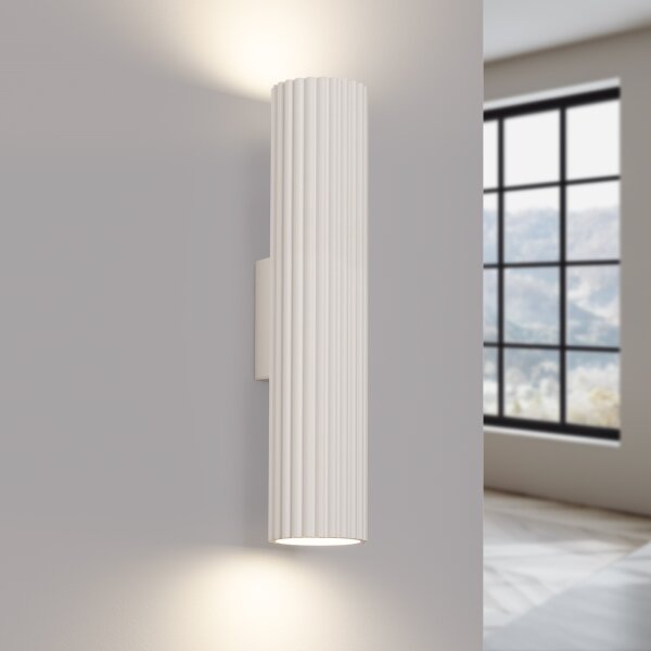 Aplică Sollux SL.1596 KARBON 2xGU10/10W/230V crem