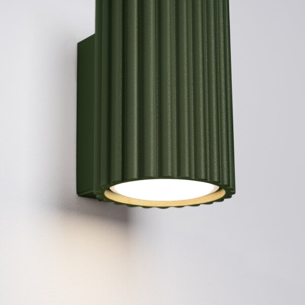 Aplică Sollux SL.1656 KARBON 1xGU10/10W/230V verde