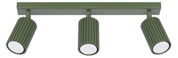 Spot Sollux SL.1619 KARBON 3xGU10/10W/230V verde