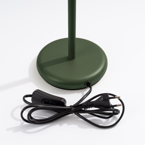 Lampă de masă Sollux SL.1624 KARBON 1xGU10/10W/230V verde