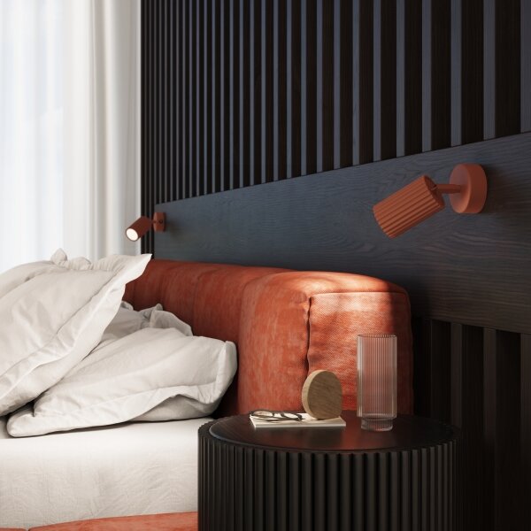 Brilagi - Aplică spot LED de perete CRESTO 1xGU10/10W/230V roșu