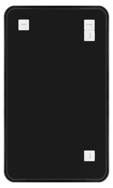 Dubiel Vitrum Rio oglindă 60x100 cm dreptunghiular negru 5905241011554