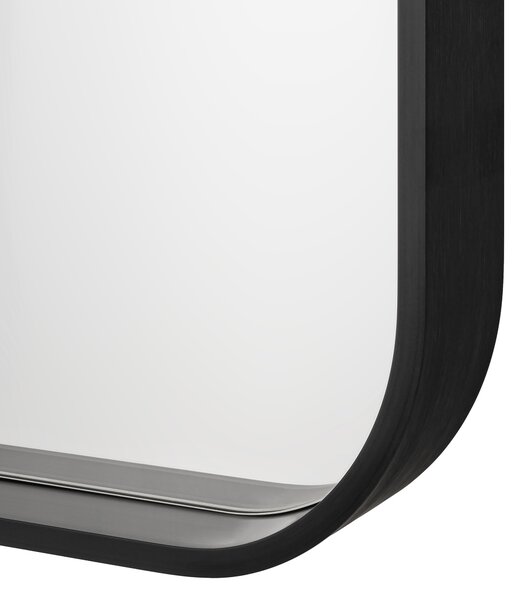 Dubiel Vitrum Rio oglindă 60x100 cm dreptunghiular negru 5905241011554