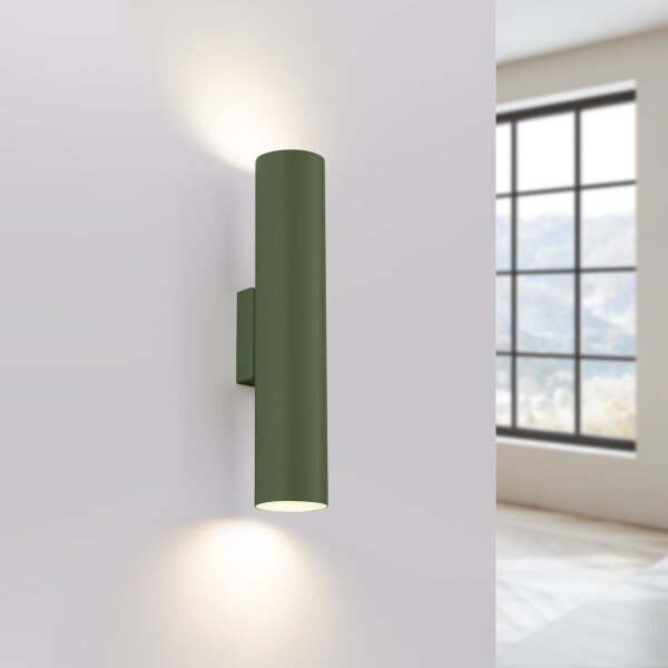 Aplică Sollux SL.1488 LAGOS 2xGU10/10W/230V verde