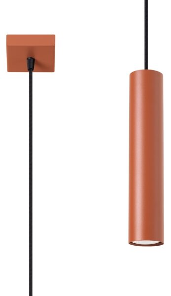 Lustră pe cablu Sollux SL.1489 LAGOS 1xGU10/10W/230V roșu