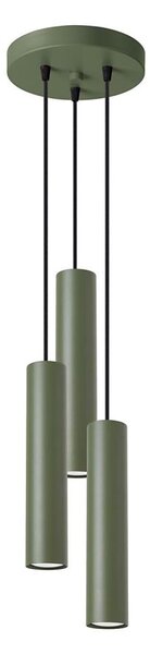 Lustră pe cablu Sollux SL.1487 LAGOS 3xGU10/10W/230V verde