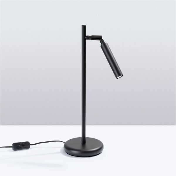 Lampă de masă Sollux SL.1469 PASTELO 1xG9/8W/230V negru