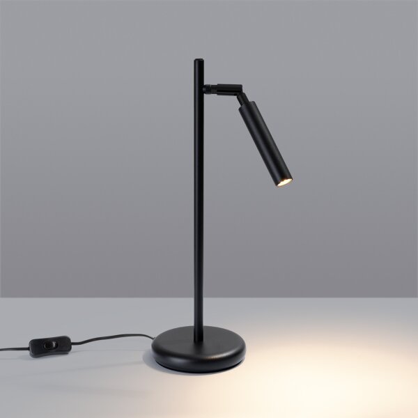 Lampă de masă Sollux SL.1469 PASTELO 1xG9/8W/230V negru