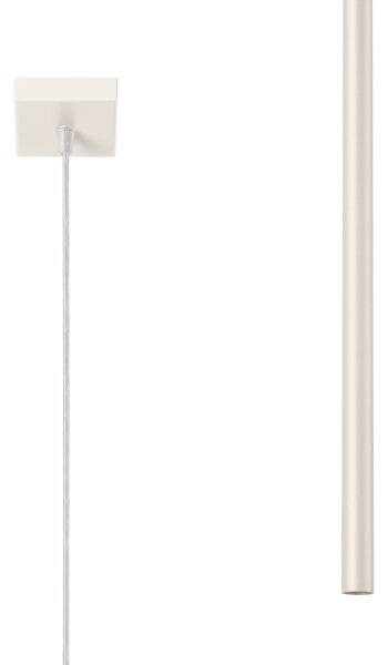 Lustră pe cablu Sollux SL.1512 PASTELO 1xG9/8W/230V crem