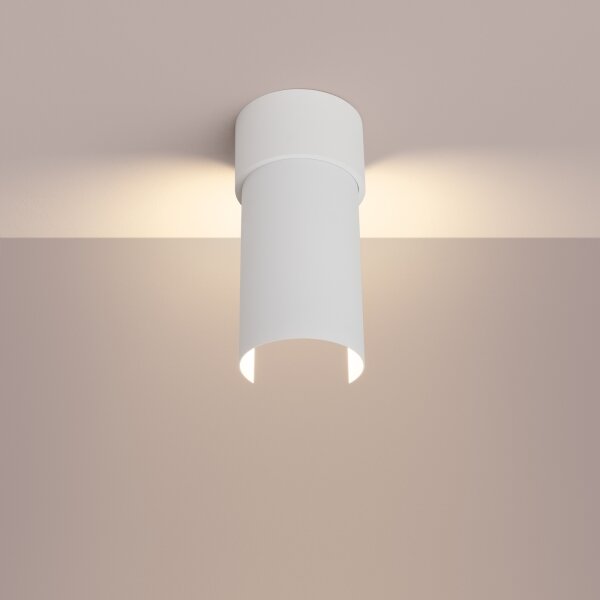 Plafonieră Sollux SL.1673 FLASH 1xE27/15W/230V alb