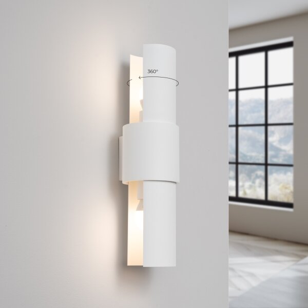 Aplică Sollux SL.1674 FLASH 2xE27/15W/230V alb