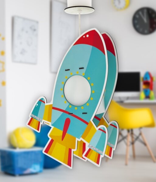 Lustră pentru copii Dalber 63357 ROCKET 1xE27/15W/230V