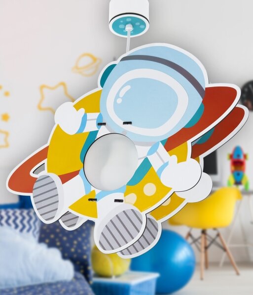 Lustră pentru copii Dalber 41347 ASTRONAUT 1xE27/15W/230V