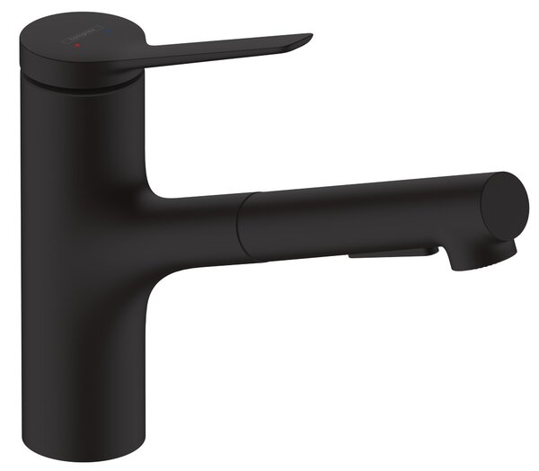 Hansgrohe Zesis M33 baterie bucătărie pe picior negru 74800670