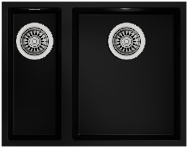Teka Square chiuveta tegranit 56x44 cm negru 115260029