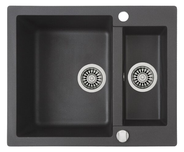 Teka Clivo chiuvetă din granit 61x49.5 cm gri/grafit/onix 40148030