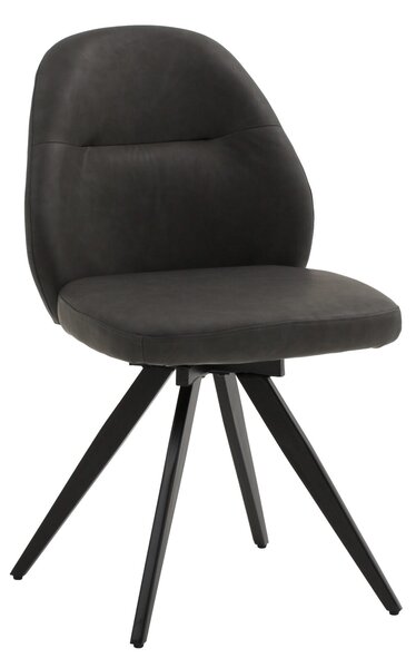 SCAUN ROTATIV SIMPLY -IMITATIE PIELE - MARO