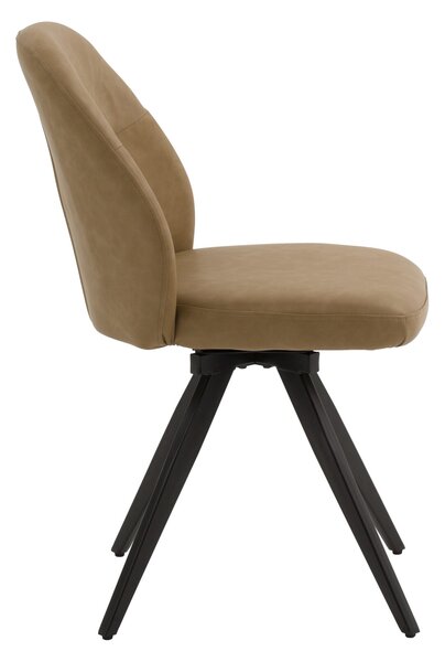 SCAUN ROTATIV SIMPLY -IMITATIE PIELE - MARO