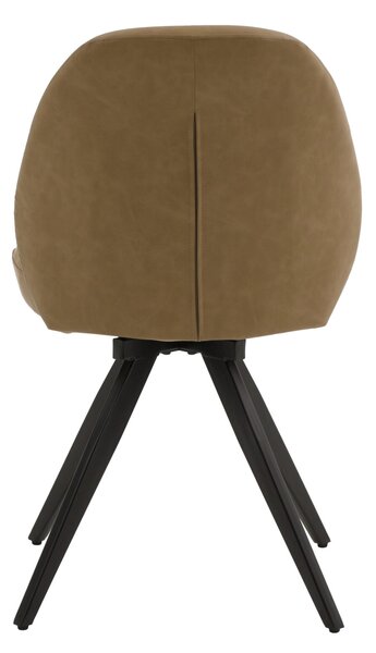 SCAUN ROTATIV SIMPLY -IMITATIE PIELE - MARO