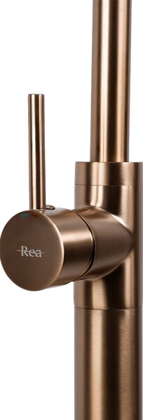 Robinet pentru lavoar Rea Lungo Brush Copper