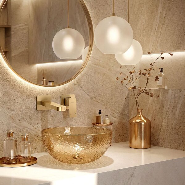 REA Arlo Brush Gold baterie de culoare