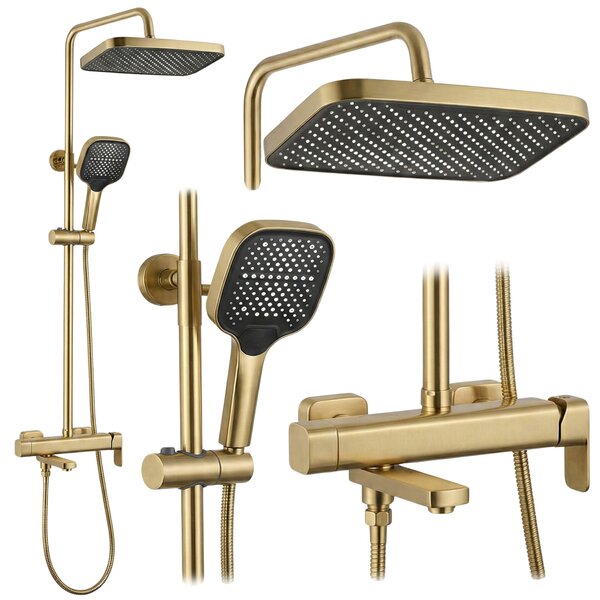 Set dus Rea Arlo Brush Gold