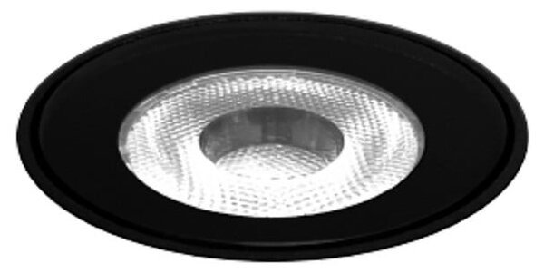 Wever & Ducré Lighting WEVER DUCRÉ Lampă LED de pardoseală încastrabilă Blink 1.0, negru, fără, Negru, Aluminiu, Corpuri de iluminat încastrate rotunde