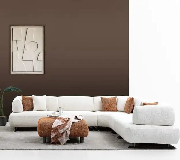 Set Coltar modular cu taburet Dolce Home
