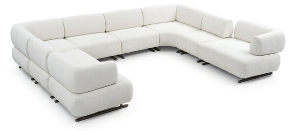 Set Coltar modular cu taburet Dolce Home