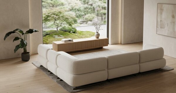 Set Coltar modular cu taburet Dolce Home
