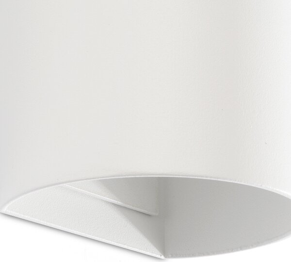 Aplică FARO 40538 SOLE 2xGU10/8W/230V alb rotund