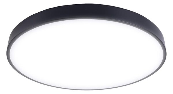 Plafonieră LED dimabilă LED/30W/230V 3000-6500K d. 30 cm negru + telecomandă