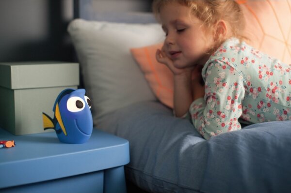 Philips 71768/90/16 - Lampă LED pentru copii DISNEY DORY, 0,3W/3V