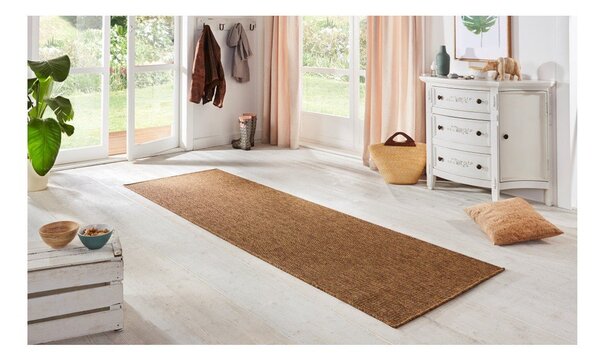Covor pentru exterior și interior maro 80x150 cm Nature – Hanse Home