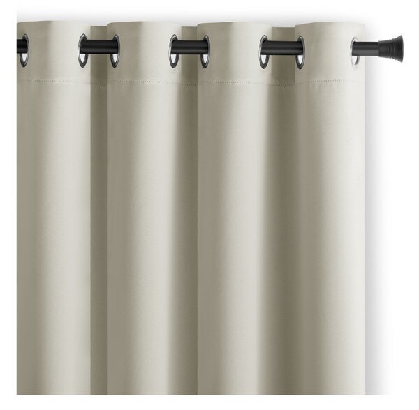 Draperie crem dimout (semi-opacă) 140x245 cm Kierra – Restilo