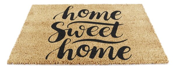 Covoraș de intrare din fibre de nucă de cocos 40x60 cm Home Sweet Home – Artsy Doormats