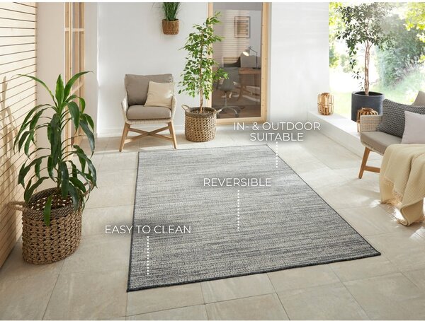 Covor de exterior gri 170x120 cm Gemini - Elle Decoration