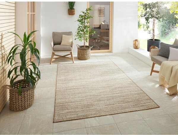 Covor de exterior bej de tip traversă 350x80 cm Gemini - Elle Decoration