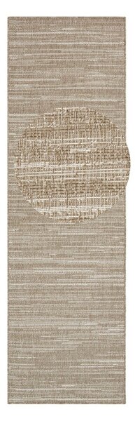 Covor de exterior bej de tip traversă 350x80 cm Gemini - Elle Decoration