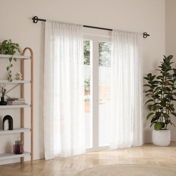 Galerie de perdea extensibilă 107-305 cm din oțel Ringlet – Umbra
