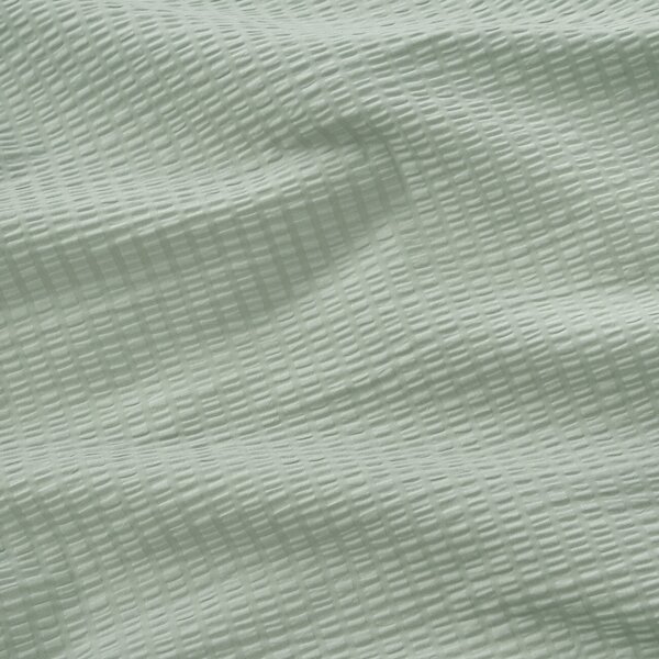 Goldea lenjerie de pat creponată - verde salvie 160 x 200 și 2buc 50 x 70 cm