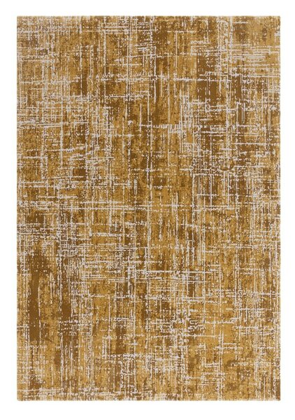 Covor galben muștar 200x290 cm Kuza – Asiatic Carpets