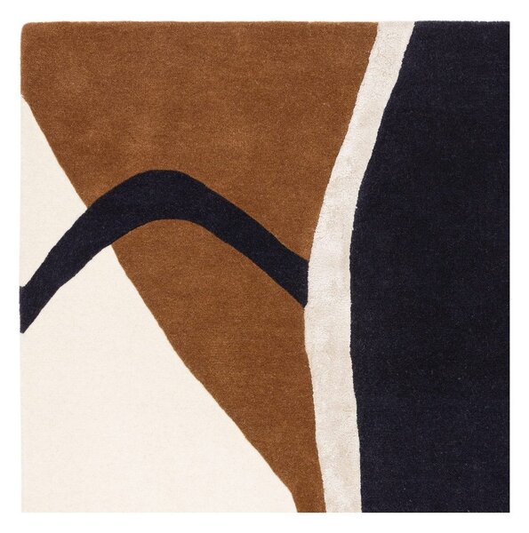 Covor cărămiziu handmade din lână 160x230 cm Matrix – Asiatic Carpets