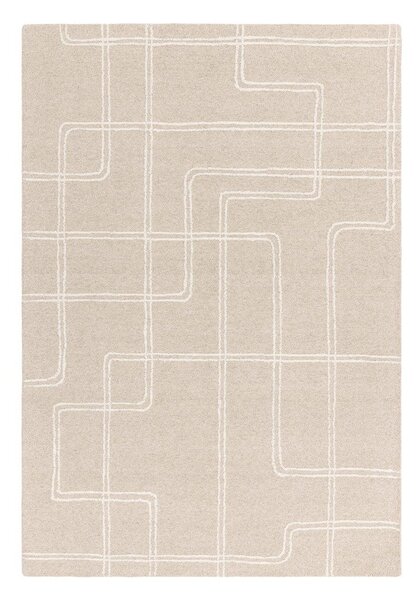 Covor bej handmade din lână 120x170 cm Ada – Asiatic Carpets