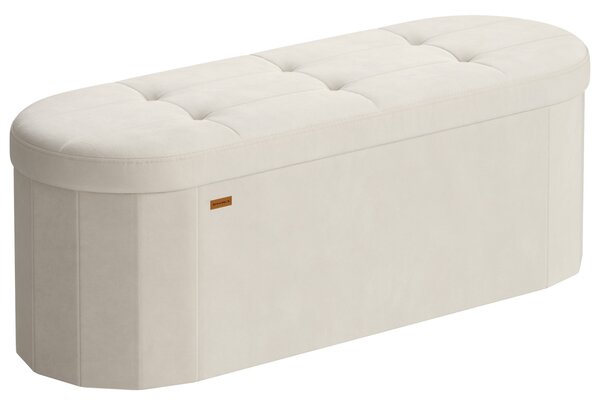 Cufar depozitare Songmics Alb 110x38x38 cm