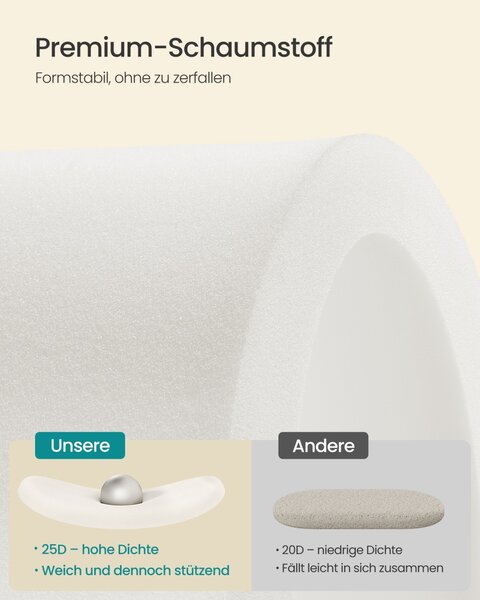 Cufar depozitare Songmics Alb 110x38x38 cm