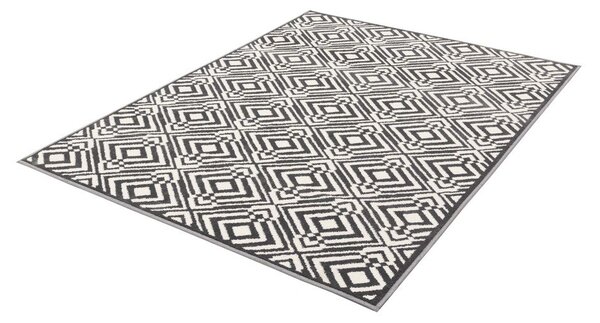 Covor gri închis 133x190 cm Soft – FD