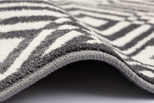 Covor gri închis 133x190 cm Soft – FD