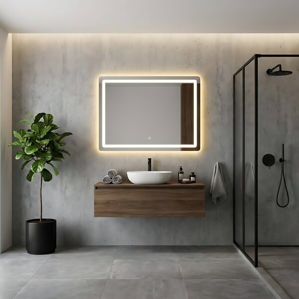 Oglindă LED 80x60cm P10407